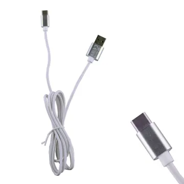 VOLTE-TEL TYPE C->USB 2.0 ALUMINIUM 2.5A ΦΟΡΤΙΣΗΣ-DATA 1.2m VCD06 WHITE