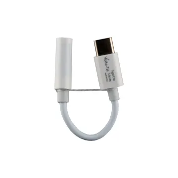 VOLTE-TEL ΚΑΛΩΔΙΟ ΜΕΤΑΤΡΟΠΕΑΣ USB-C TO 3.5mm JACK FEMALE WHITE