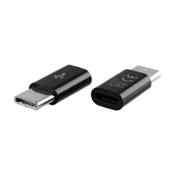 NSP ΜΕΤΑΤΡΟΠΕΑΣ MICRO USB FEMALE TO USB-C MALE BLACK