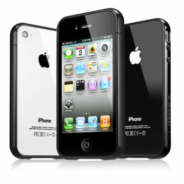 VOLTE-TEL ΘΗΚΗ IPHONE 4G/4S BUMPER 2 PCS + SCREEN PROTECTOR BLACK ALL
