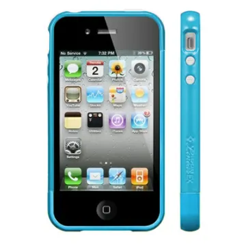 VOLTE-TEL ΘΗΚΗ IPHONE 4G/4S BUMPER 2 PCS + SCREEN PROTECTOR LIGHT BLUE ALL