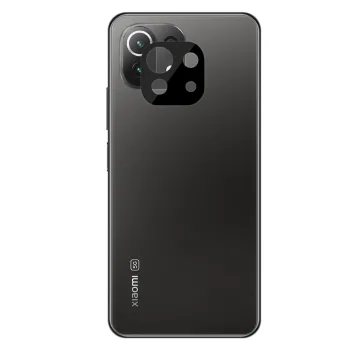 VOLTE-TEL CAMERA GLASS XIAOMI 11 LITE 5G NE/MI 11 LITE/MI 11 LITE 5G 6.55in 9H 0.25mm 3D CURVED BLACK