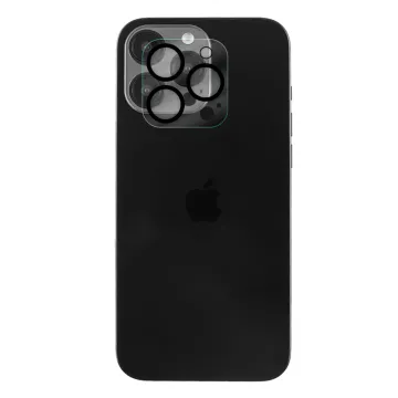 VOLTE-TEL CAMERA GLASS IPHONE 16 PRO 6.3in/16 PRO MAX 6.9in 9H 0.25mm 3D CURVED BLACK
