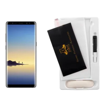 IDOL 1991 UV TEMPERED GLASS SAMSUNG N950 NOTE 8 6.3in 9H 0.20mm 10D SEMI WITH GLUE-TOOL FULL COVER TRANSPARENT