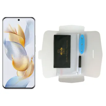 IDOL 1991 UV TEMPERED GLASS HONOR 90 5G 6.7in 9H 0.20mm 10D SEMI WITH GLUE-TOOL FINGER UNLOCK FULL COVER TRANSPARENT