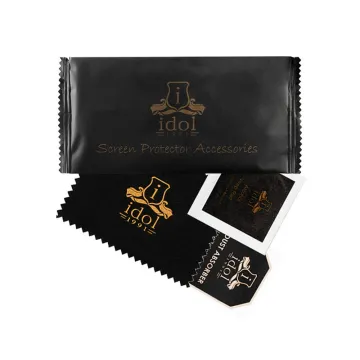 IDOL 1991 GLAMOUR TEMPERED GLASS OPPO RENO12 PRO 5G CPH2629 6.7in 9H 0.30mm FULL COVER 3D EDGE GLUE FINGER UNLOCK BLACK