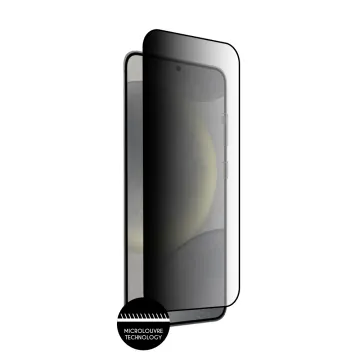 IDOL 1991 PREMIUM PRIVACY ANTISPY TEMPERED GLASS SAMSUNG S25 5G 6.2in 9H 0.25mm SEMI CURVED FULL GLUE BLACK