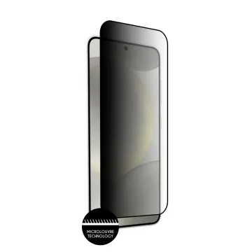 IDOL 1991 PREMIUM PRIVACY ANTISPY TEMPERED GLASS SAMSUNG S25 PLUS 5G 6.7in 9H 0.25mm SEMI CURVED FULL GLUE BLACK