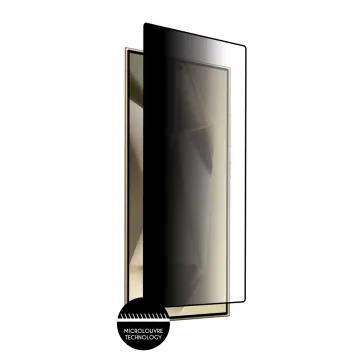 IDOL 1991 PREMIUM PRIVACY ANTISPY TEMPERED GLASS SAMSUNG S25 ULTRA 5G 6.9in 9H 0.25mm SEMI CURVED FULL GLUE BLACK