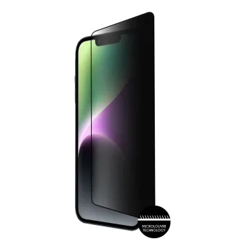 IDOL 1991 PRIVACY ANTISPY TEMPERED GLASS IPHONE 16E/ IPHONE 17E 6.1in 9H 0.25mm SEMI CURVED FULL GLUE BLACK