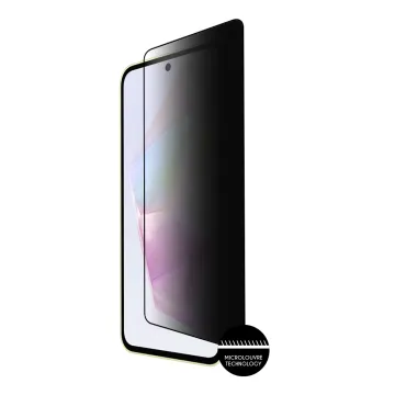 IDOL 1991 PRIVACY ANTISPY TEMPERED GLASS SAMSUNG A36 5G A366 6.7in 9H 0.25mm SEMI CURVED FULL GLUE BLACK