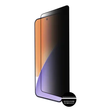 IDOL 1991 PRIVACY ANTISPY TEMPERED GLASS XIAOMI 15 5G 6.36in 9H 0.2mm SEMI CURVED FULL GLUE BLACK