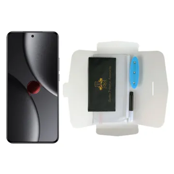 IDOL 1991 UV TEMPERED GLASS XIAOMI 15 ULTRA 5G 6.73in 9H 0.20mm 10D SEMI WITH GLUE-TOOL FINGER UNLOCK FULL COVER TRANSPA