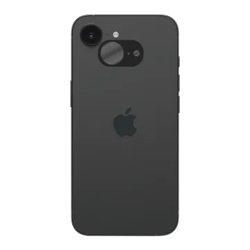 VOLTE-TEL CAMERA GLASS IPHONE 16E/ IPHONE 17E 6.1in 9H 0.25mm 3D CURVED BLACK