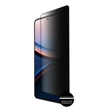IDOL 1991 PRIVACY ANTISPY TEMPERED GLASS XIAOMI POCO F7 ULTRA 6.67in 9H 0.25mm SEMI CURVED FULL GLUE BLACK