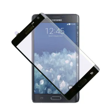TEMPERED GLASS SAMSUNG N915 EDGE 5.6in 9H 0.26mm CURVED BLACK
