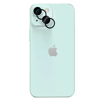 VOLTE-TEL CAMERA GLASS IPHONE 13 MINI 5.4in/IPHONE 13 6.1in 9H 0.25mm 3D CURVED BLACK