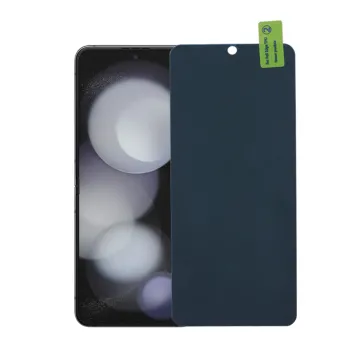 IDOL 1991 PRIVACY ANTISPY TEMPERED GLASS SAMSUNG Z FLIP 5 5G F731 6.7in 9H 0.20mm HYDROGEL FILM INSIDE FULL COVER