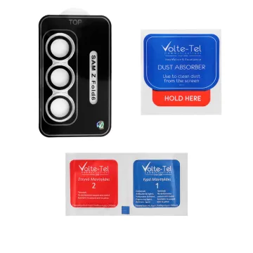 VOLTE-TEL CAMERA GLASS COVER SAMSUNG Z FOLD 6 F956 5G 7.6in 9H 0.30MM EASY APPLICATION SILVER