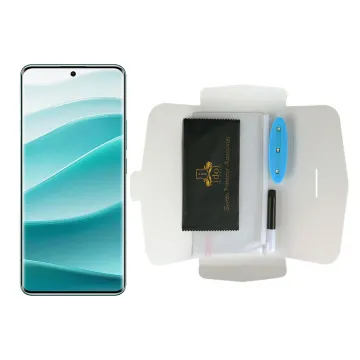 IDOL 1991 UV TEMPERED GLASS XIAOMI REDMI NOTE 14 PRO 5G/POCO X7 6.67in 9H 0.20mm 10D SEMI WITH GLUE-TOOL FINGER UNLOCK FULL COVE
