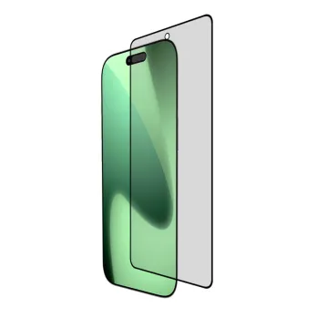 IDOL 1991 PRIVACY ANTISPY TEMPERED GLASS IPHONE 17 AIR 6.5in 9H 0.25mm SEMI CURVED FULL GLUE BLACK