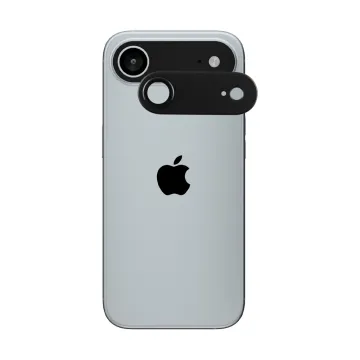 VOLTE-TEL CAMERA GLASS COVER IPHONE 17 AIR 6.5in 9H 0.30MM 3D AR ALUMINIUM-ELECTROPLATING FRAME BLACK