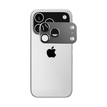 VOLTE-TEL CAMERA GLASS COVER IPHONE 17 PRO MAX 6.9in 9H 0.30MM 3D AR ALUMINIUM-ELECTROPLATING FRAME GREY
