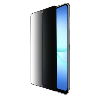 IDOL 1991 PRIVACY ANTISPY TEMPERED GLASS SAMSUNG A17 4G A175/A17 5G A176/M17 5G M176 6.7in 9H 0.25mm SEMI CURVED FULL GLUE BLACK