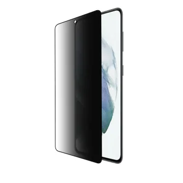 IDOL 1991 PRIVACY ANTISPY TEMPERED GLASS SAMSUNG S21 PLUS 5G G996 6.7in 9H 0.25mm SEMI CURVED FULL GLUE FINGER UNLOCK BLACK
