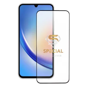 IDOL 1991 SPECIAL TEMPERED GLASS SAMSUNG A34 5G A346 6.6in 9H 0.25mm FULL COVER FINGER UNLOCK FULL GLUE BLACK