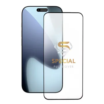 IDOL 1991 SPECIAL TEMPERED GLASS IPHONE 17 PRO MAX 6.9in 9H 0.25mm FULL COVER FULL GLUE BLACK