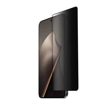 IDOL 1991 PRIVACY ANTISPY TEMPERED GLASS XIAOMI 15T 5G 6.83in 9H 0.25mm SEMI CURVED FULL GLUE BLACK