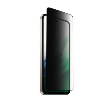 IDOL 1991 PREMIUM PRIVACY ANTISPY TEMPERED GLASS XIAOMI REDMI 15 4G 6.9in 9H 0.25mm SEMI CURVED FULL GLUE BLACK