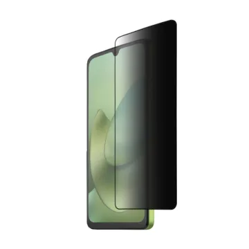 IDOL 1991 PRIVACY ANTISPY TEMPERED GLASS MOTOROLA MOTO G06/MOTO G06 POWER 6.88in 9H 0.25mm SEMI CURVED FULL GLUE BLACK