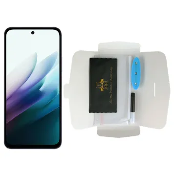 IDOL 1991 UV TEMPERED GLASS XIAOMI REDMI NOTE 15 4G 6.9in 9H 0.20mm 10D SEMI WITH GLUE-TOOL FINGER UNLOCK FULL COVER TRANSPA