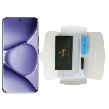 IDOL 1991 UV TEMPERED GLASS XIAOMI REDMI NOTE 15 PRO PLUS/POCO M8 PRO 6.83in 9H 0.20mm 10D SEMI WITH GLUE-TOOL FINGER UNLOCK F