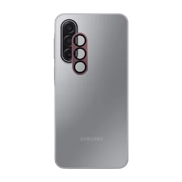 VOLTE-TEL CAMERA GLASS COVER SAMSUNG A17 4G A175/A17 5G Α176 6.7in 9H 0.30MM 3D AR ALUMINIUM-ELECTROPLATING FRAME PINK