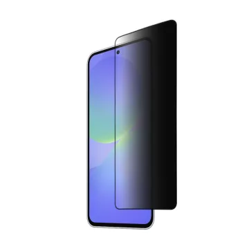 IDOL 1991 PRIVACY ANTISPY TEMPERED GLASS SAMSUNG A37 5G A376 6.7in 9H 0.25mm SEMI CURVED FULL GLUE BLACK