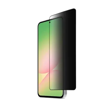 IDOL 1991 PRIVACY ANTISPY TEMPERED GLASS SAMSUNG A57 5G 6.7in 9H 0.25mm SEMI CURVED FULL GLUE BLACK