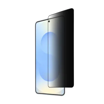 IDOL 1991 PRIVACY ANTISPY TEMPERED GLASS SAMSUNG S26 5G 6.3in 9H 0.25mm 3D SEMI CURVED EDGE GLUE FINGER UNLOCK BLACK