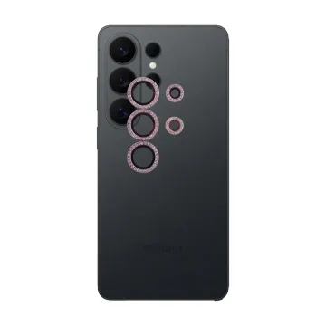 VOLTE-TEL CAMERA GLASS COVER SAMSUNG S26 ULTRA 5G 6.9in 9H 0.33MM EASY APPLICATION WITH STRASS LIGHT PURPLE