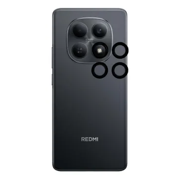 VOLTE-TEL CAMERA GLASS COVER XIAOMI REDMI NOTE 15 4G 6.77in 9H 0.30MM EASY APPLICATION BLACK