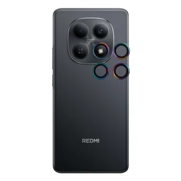 VOLTE-TEL CAMERA GLASS COVER XIAOMI REDMI NOTE 15 4G 6.77in 9H 0.30MM EASY APPLICATION RAINBOW