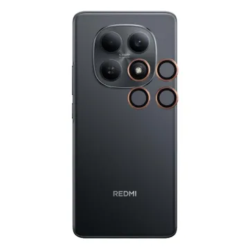 VOLTE-TEL CAMERA GLASS COVER XIAOMI REDMI NOTE 15 4G 6.77in 9H 0.30MM EASY APPLICATION GOLD