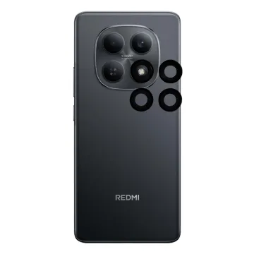VOLTE-TEL CAMERA GLASS COVER XIAOMI REDMI NOTE 15 5G /POCO M8 5G 6.77in 9H 0.30MM EASY APPLICATION BLACK