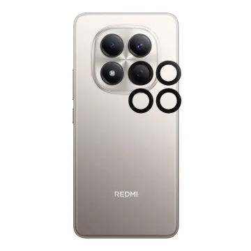 VOLTE-TEL CAMERA GLASS COVER XIAOMI REDMI NOTE 15 PRO 5G 6.77in 9H 0.30MM EASY APPLICATION BLACK
