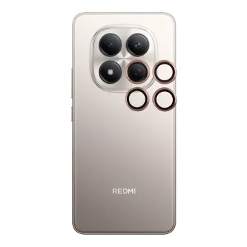 VOLTE-TEL CAMERA GLASS COVER XIAOMI REDMI NOTE 15 PRO 5G 6.77in 9H 0.30MM EASY APPLICATION GOLD