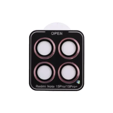 VOLTE-TEL CAMERA GLASS COVER XIAOMI REDMI NOTE 15 PRO 5G 6.77in 9H 0.30MM EASY APPLICATION PINK