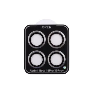 VOLTE-TEL CAMERA GLASS COVER XIAOMI REDMI NOTE 15 PRO/NOTE 15 PRO PLUS/ POCO M8 PRO 5G 6.83in 9H 0.30MM EASY APPLICATION SILVER