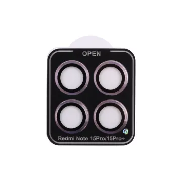 VOLTE-TEL CAMERA GLASS COVER XIAOMI REDMI NOTE 15 PRO/NOTE 15 PRO PLUS/ POCO M8 PRO 5G 6.83in 9H 0.30MM EASY APPLICATION PURPLE